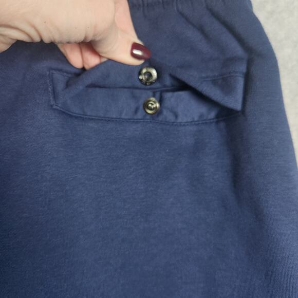 NEW Nike Club Graphic Lounge Shorts Sweats M Tall Navy Blue Big Swoosh Men's NWT - Picture 8 of 14